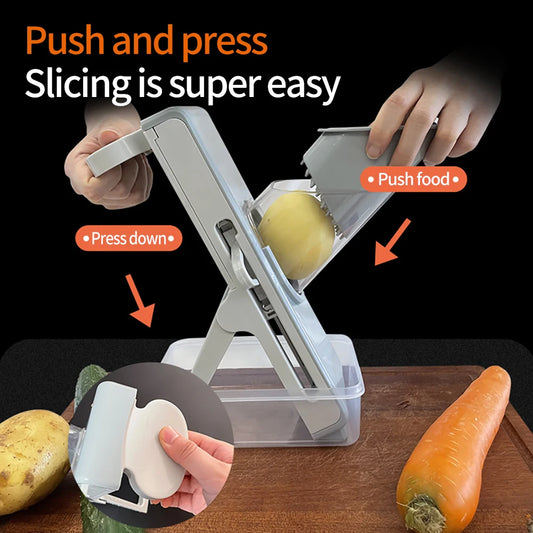Multifunction Vegetable Cutter & Slicer