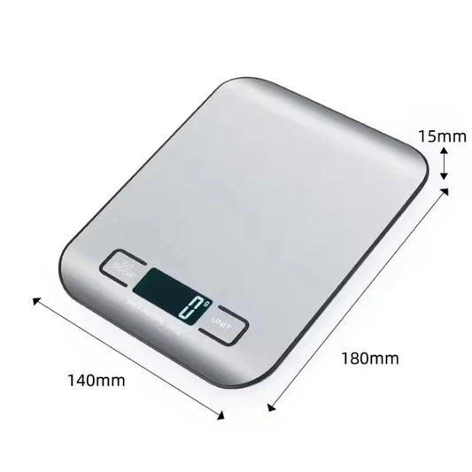 5kg Stainless Steel Digital Kitchen Scale