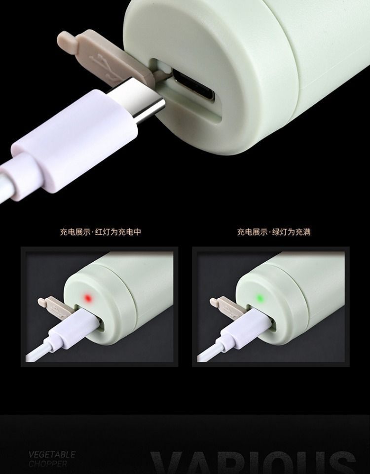 4-in-1 Handheld Electric Vegetable Cutter