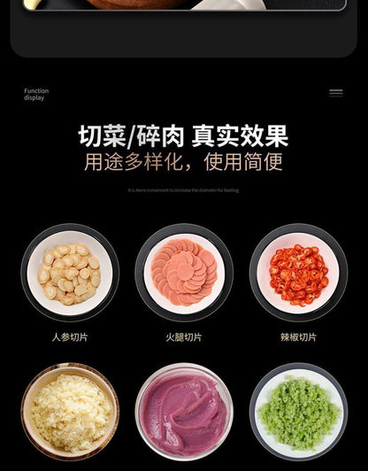 4-in-1 Handheld Electric Vegetable Cutter