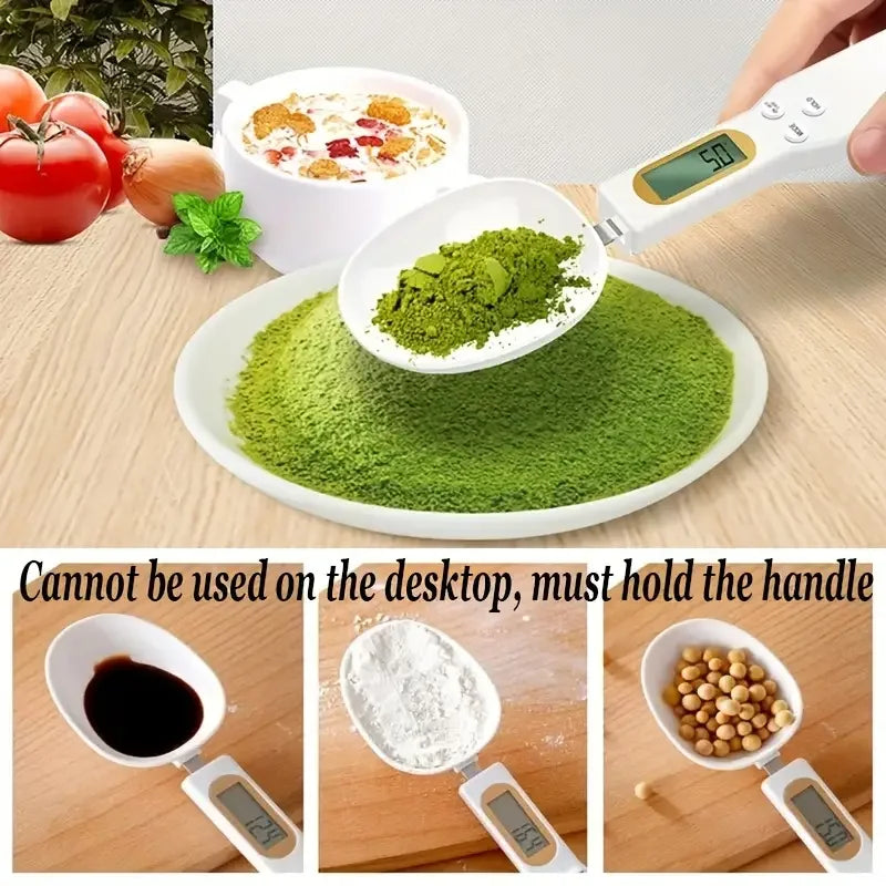 Digital Spoon Scale with LCD Display (0.1-500g)