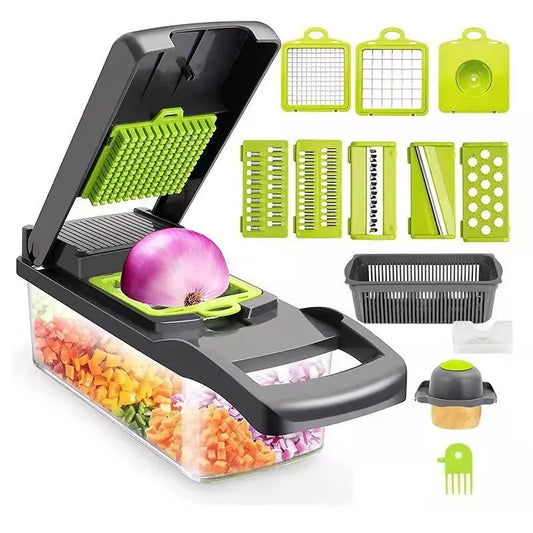 12-in-1 Multifunctional Vegetable Slicer & Chopper