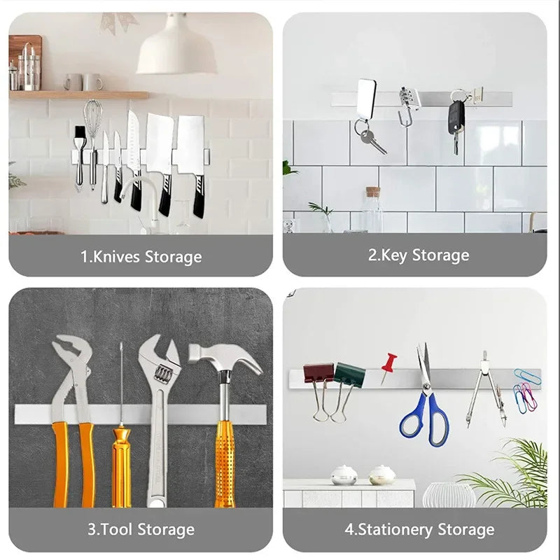 Stainless Steel Magnetic Knife Holder