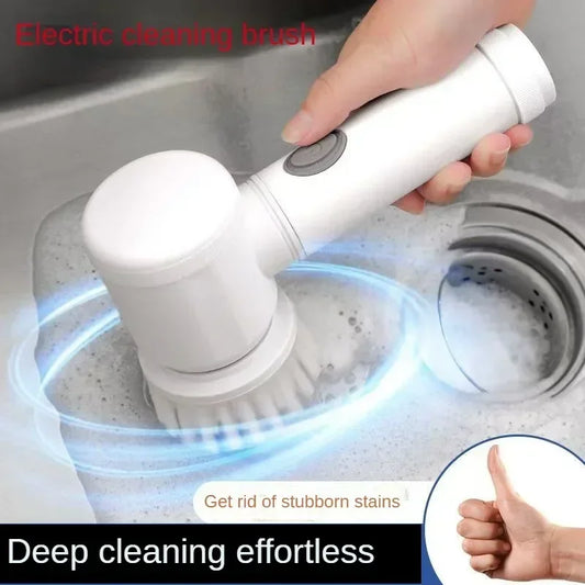 5-in-1 Cordless Electric Spin Scrubber