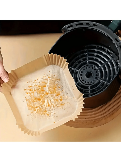 Disposable Air Fryer Paper Liners (50/100 Pcs)