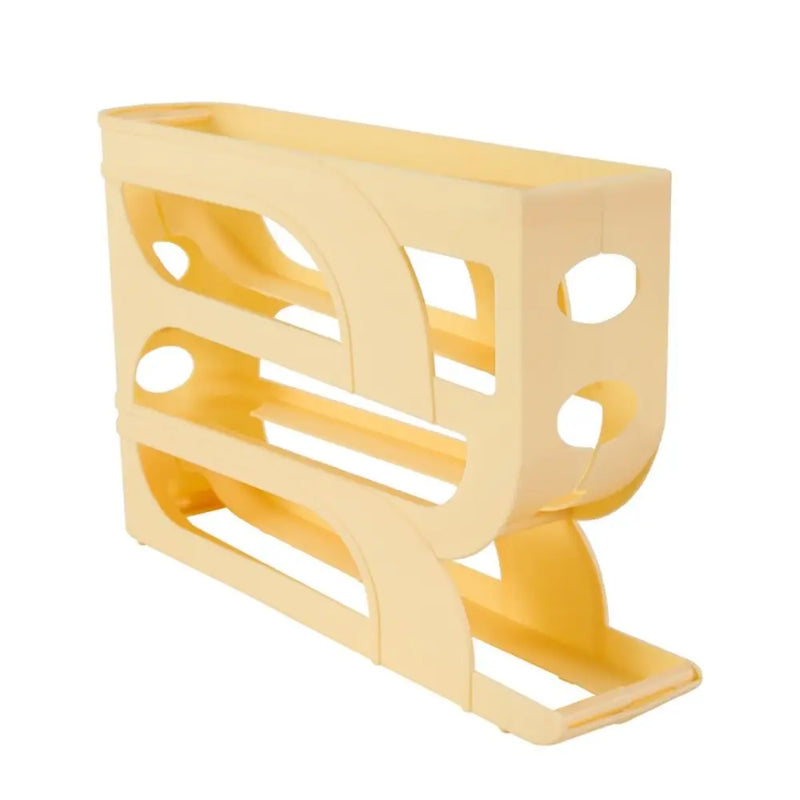 Automatic Rolling Egg Organizer Rack
