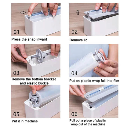 Magnetic Plastic Wrap & Foil Dispenser
