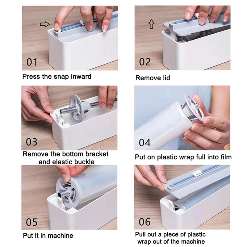Magnetic Plastic Wrap & Foil Dispenser