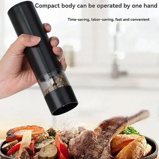USB Rechargeable Electric Salt & Pepper Grinder