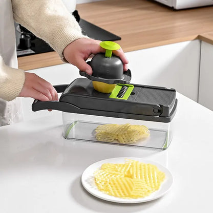 12-in-1 Multifunctional Vegetable Slicer & Chopper
