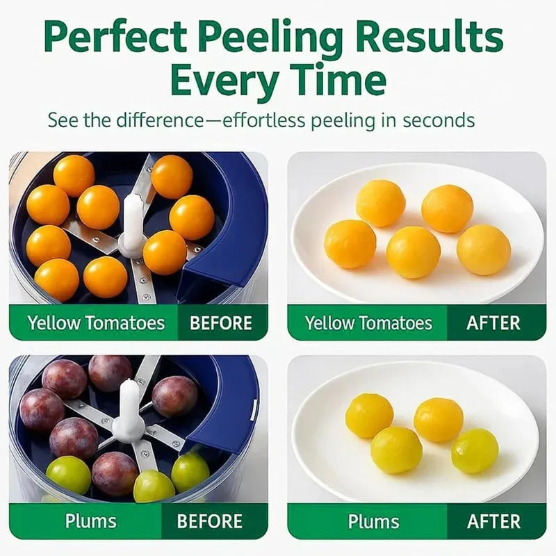 Electric Smart Fruit & Garlic Peeler