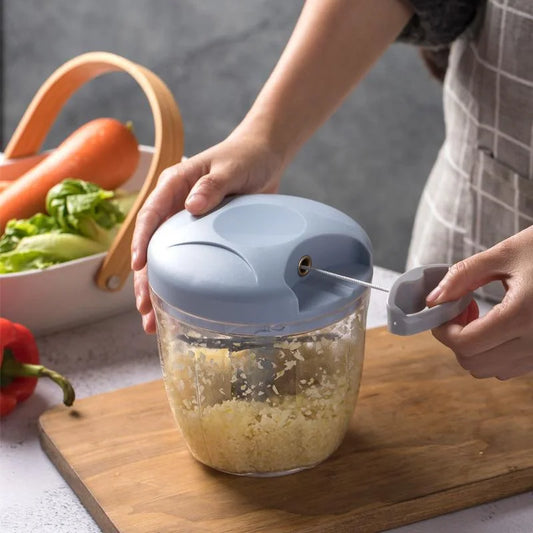 Manual Meat Mincer & Vegetable Chopper (500/900ml)