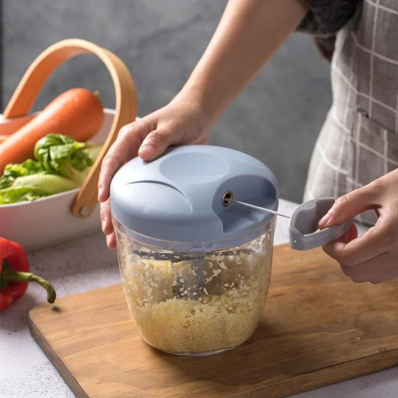 Manual Meat Mincer & Vegetable Chopper (500/900ml)