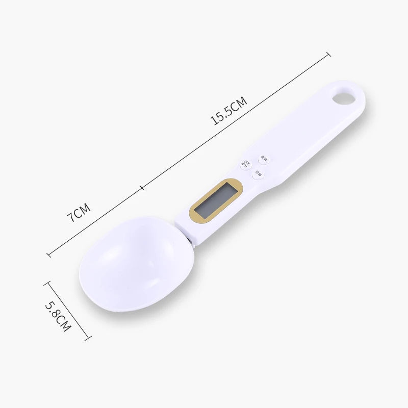 Digital Spoon Scale with LCD Display (0.1-500g)