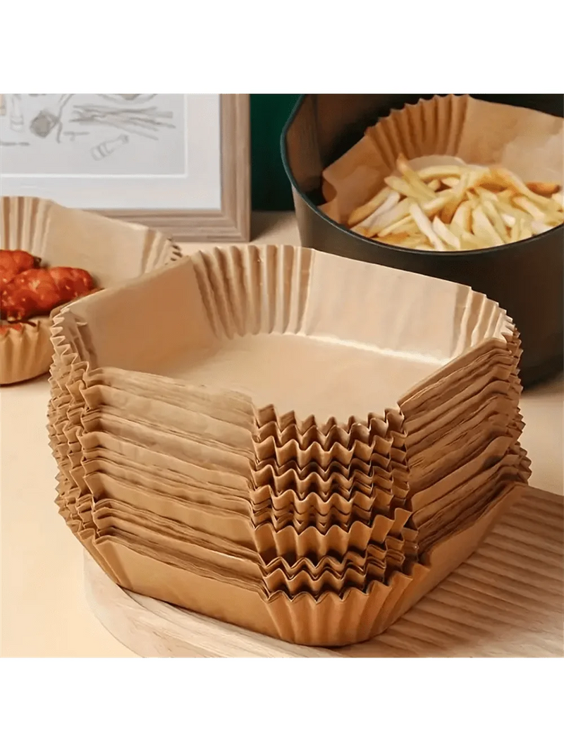 Disposable Air Fryer Paper Liners (50/100 Pcs)