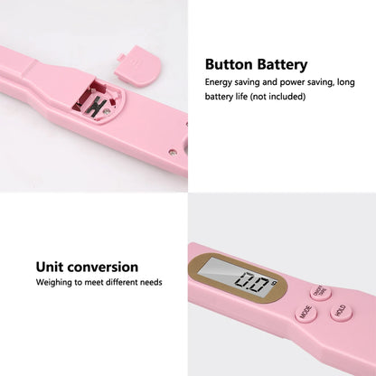 Digital Spoon Scale with LCD Display (0.1-500g)