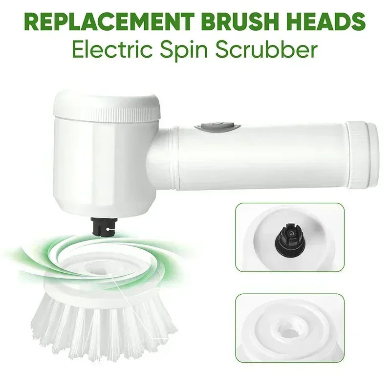 5-in-1 Cordless Electric Spin Scrubber